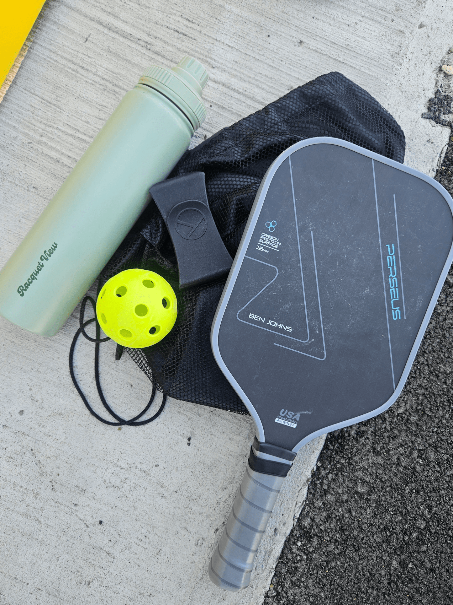 Racquet View phone mount - Racquet View