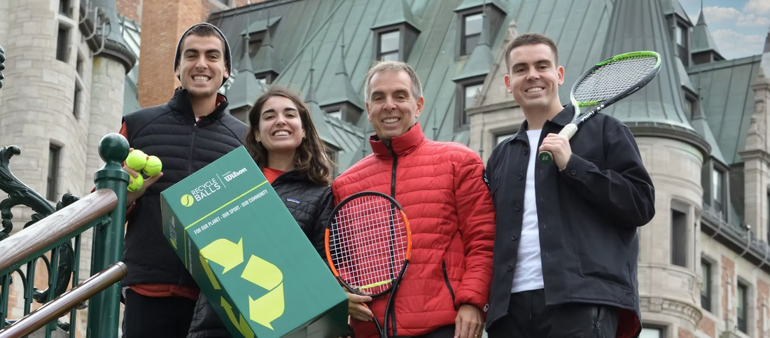 Tennis pollutes more than you think. The solution is Canadian.