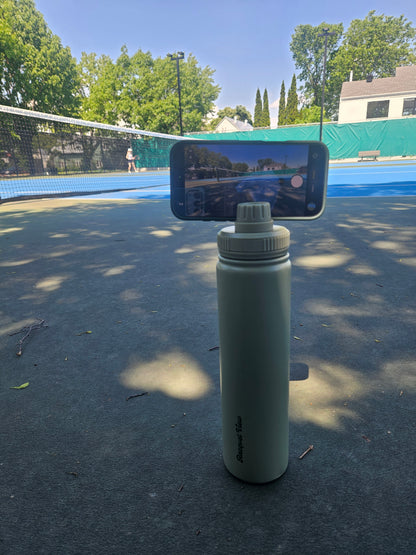Phone Holder Water Bottle
