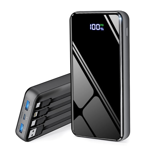 COPINK 50,000mAh Power Bank with Built-In Cables