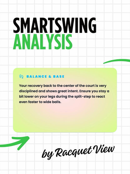 AI tennis coach feedback on serve and stroke technique - Racquet View