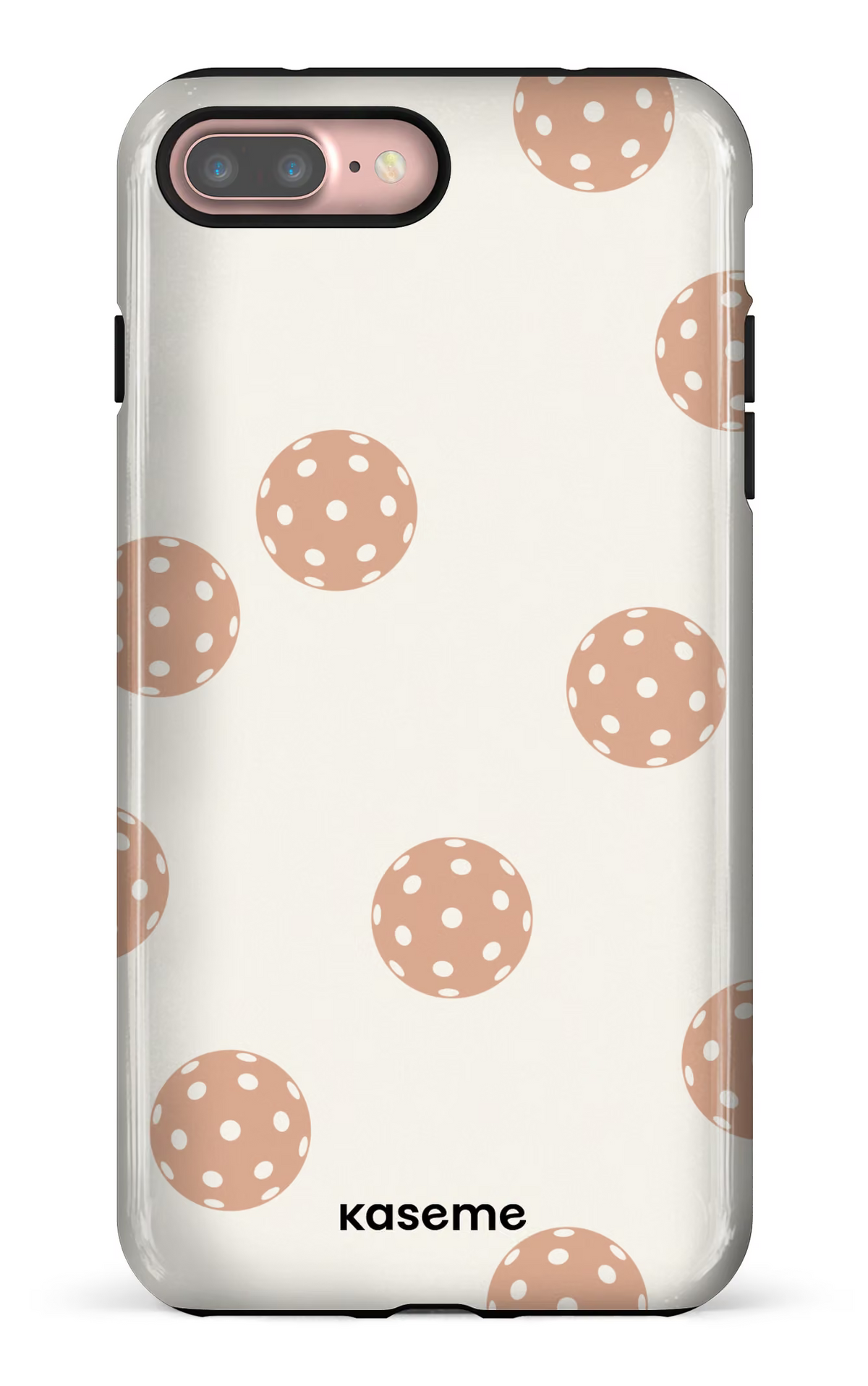 Pickleball crème et terracotta