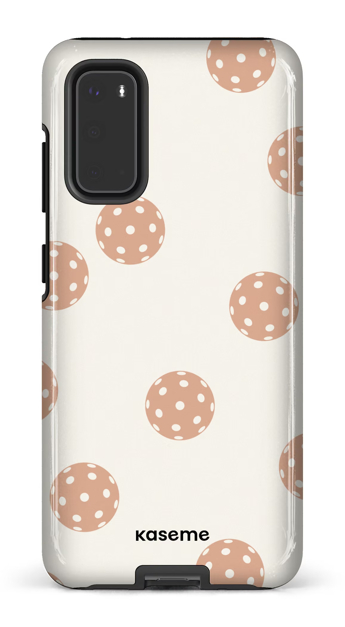 Pickleball crème et terracotta