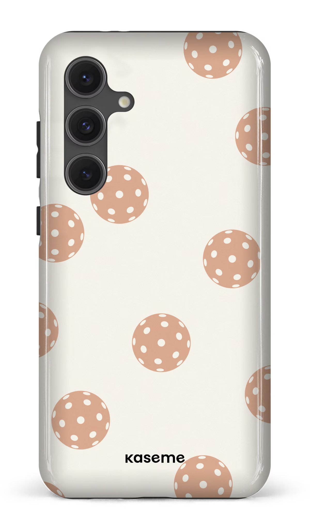 Pickleball crème et terracotta
