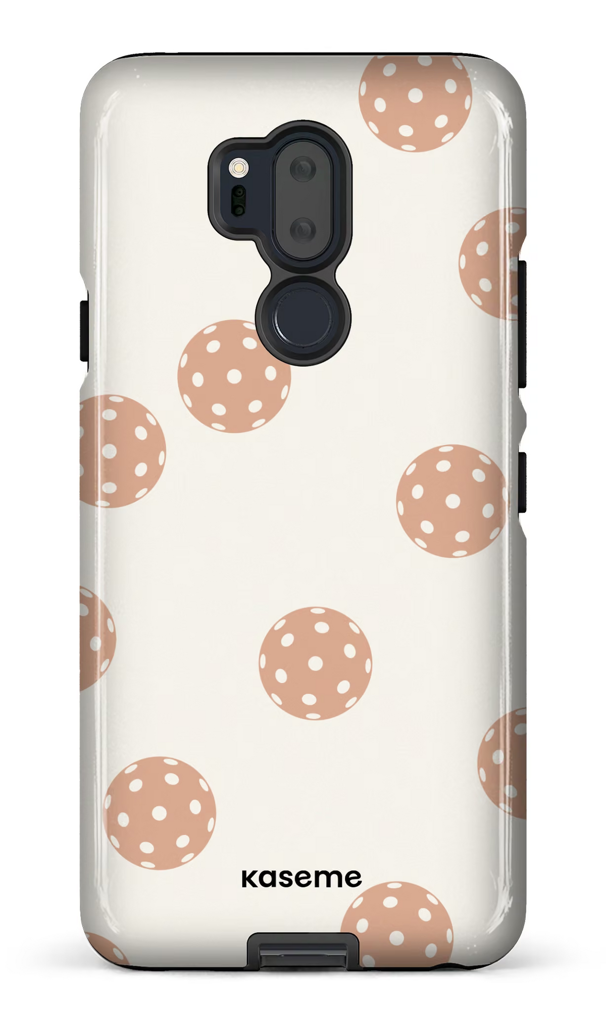 Pickleball crème et terracotta