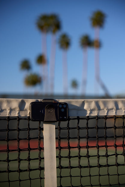 Racquet View phone mount for tennis - phone holder