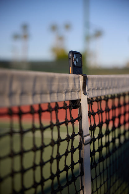 Racquet View phone mount for tennis - phone holder tripod