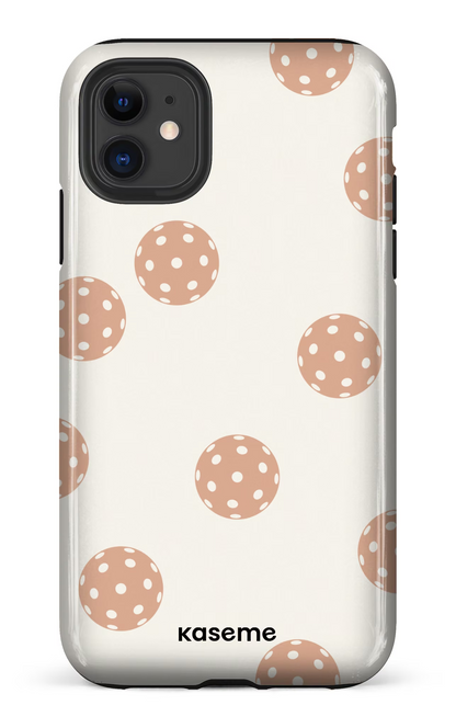 Pickleball crème et terracotta