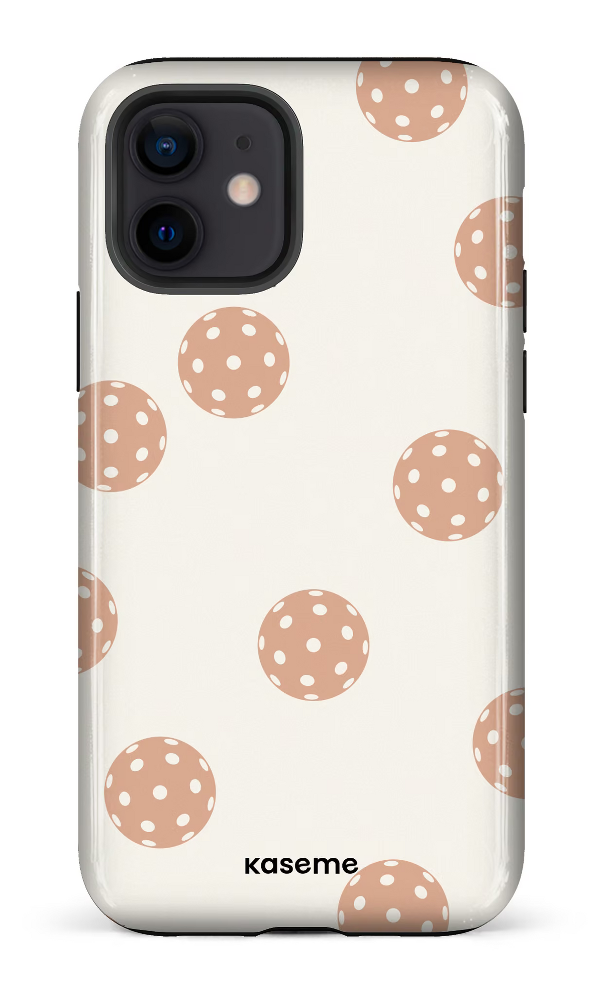 Pickleball crème et terracotta