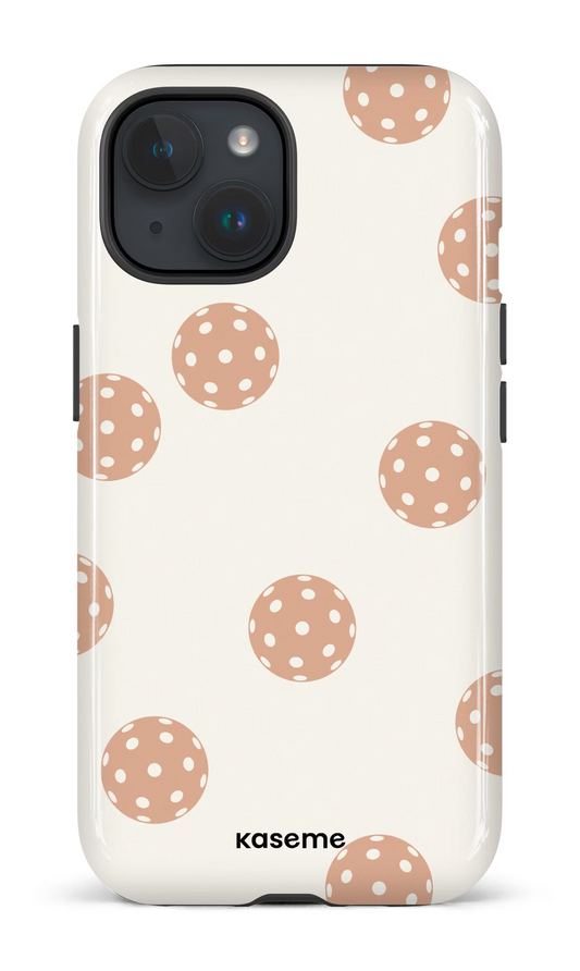 Pickleball crème et terracotta