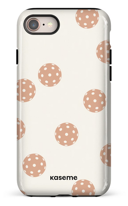Pickleball crème et terracotta