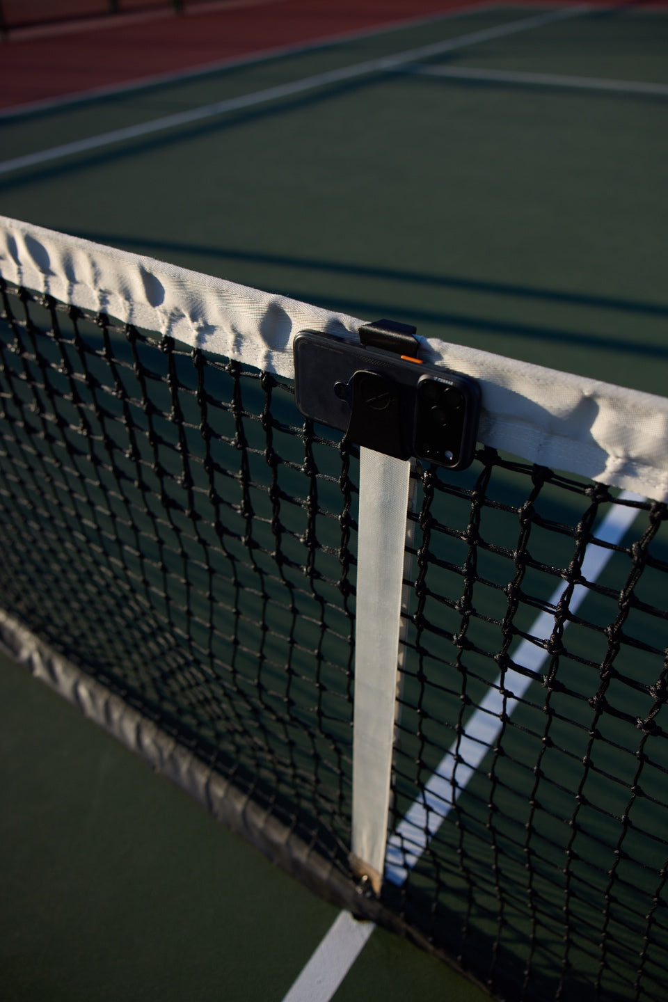net phone holder for tennis pickleball paddle