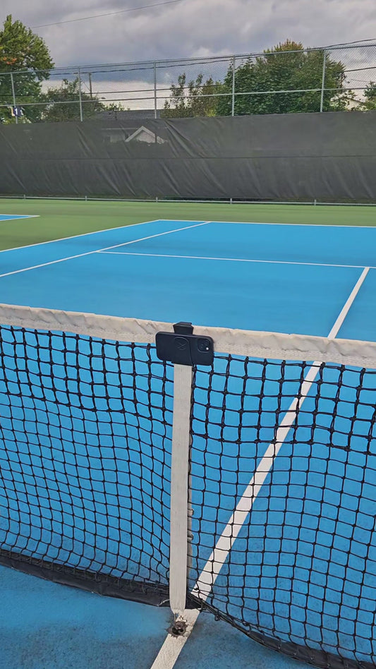 Racquet View tennis phone mount