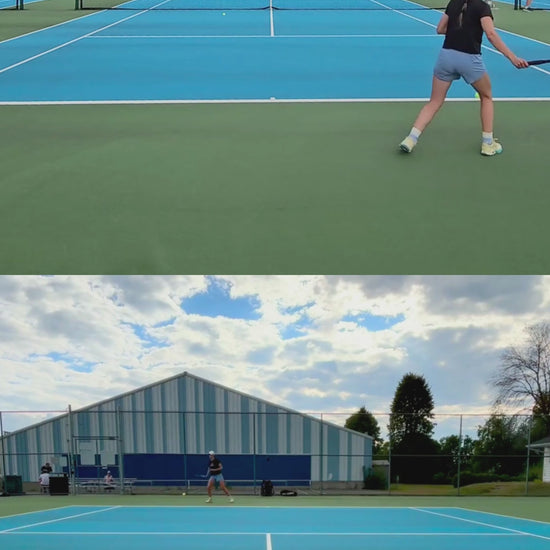 tennis phone holder recorder