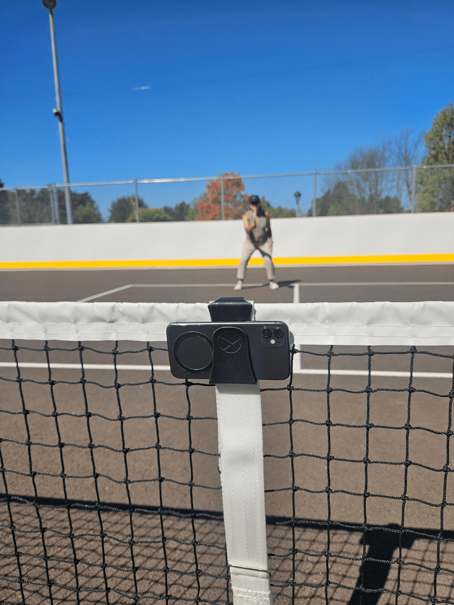 Racquet View phone mount - Racquet View