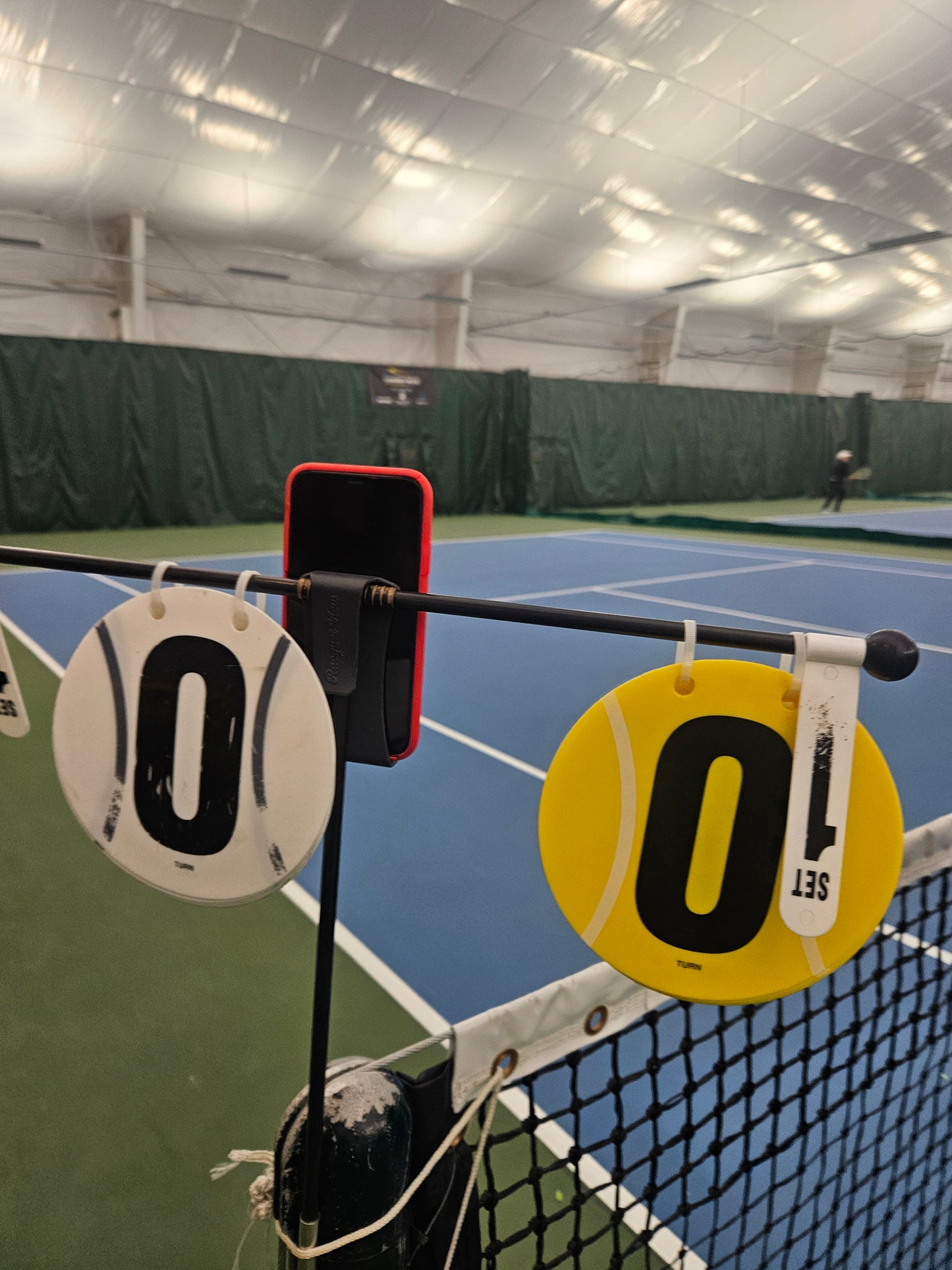 Racquet View phone mount