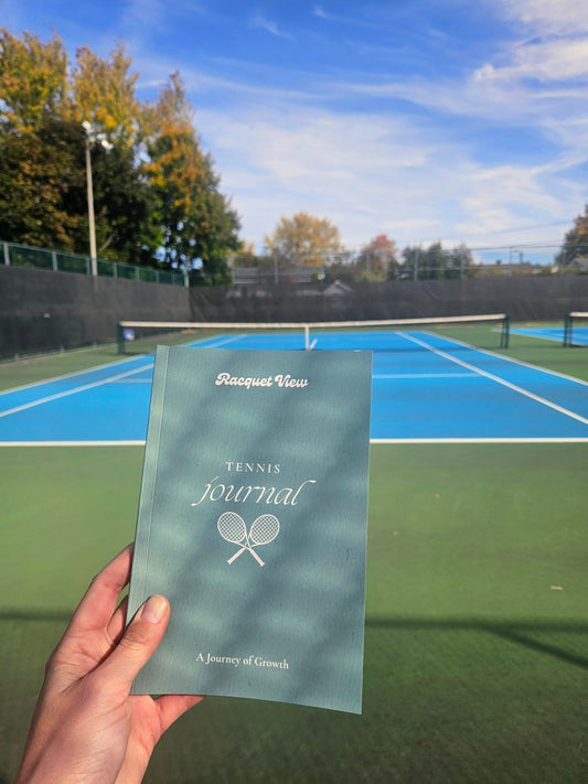 Tennis Progress Journal - Racquet View