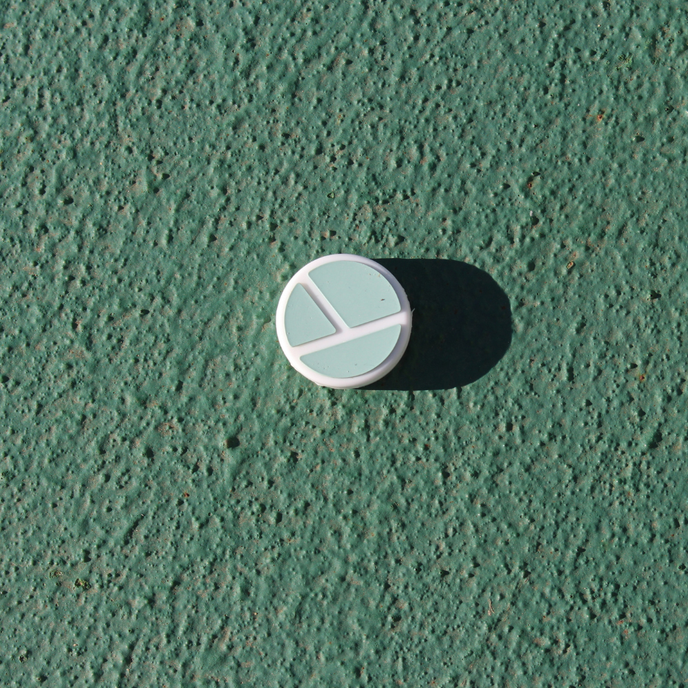 tennis dampener racquet view